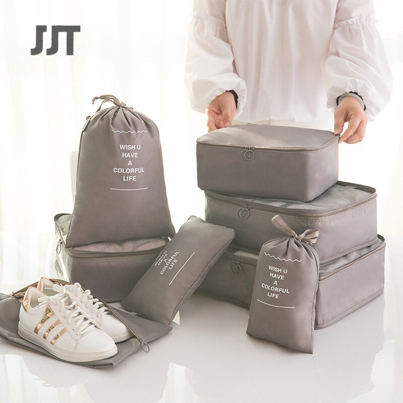 JJT [Miễn Phí Vận Chuyển]Hộp đựng đồ, túi đựng đồ đa năng túi lưu trữ có thể gấp lại Túi vệ sinh, quần áo, giày dép Túi dự trữ