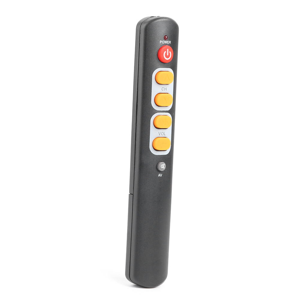Universal 6 Key Learning Remote Control Big Yellow Button Copy IR Remote