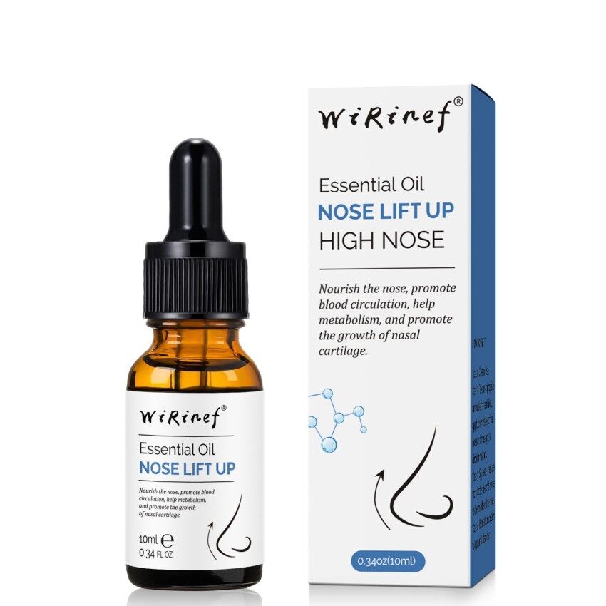 Effecttive Powerful Nosal Bone Remodeling Beauty Nose Lift Up Heighten Rhinoplasty Massage Essential Oil Firming Moisturizing Nose Beauty Shaping Nose Care 10ml
