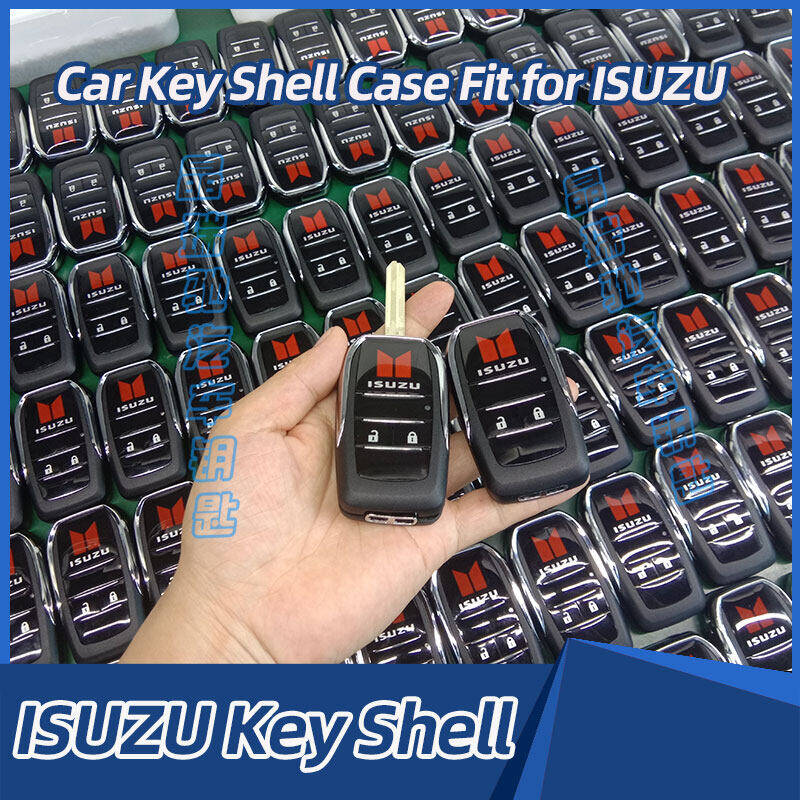 Dành Cho Isuzu Dmax Mux Vỏ Thay Thế Từ Xa Lật Chìa Khóa Sửa Đổi, Phụ Kiện Xe Hơi