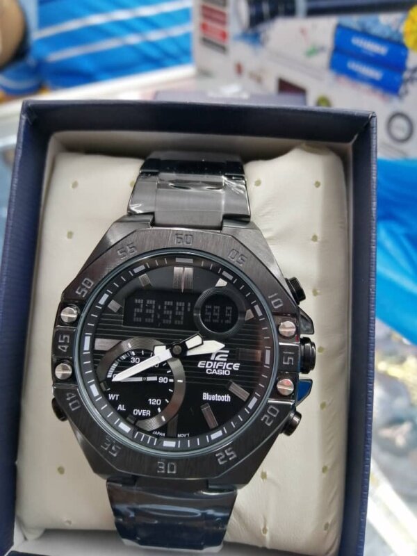 Blue Moon Valley Casio_Edifice Efr 556 Leather Strap Fashion Men Watch All Function Malaysia