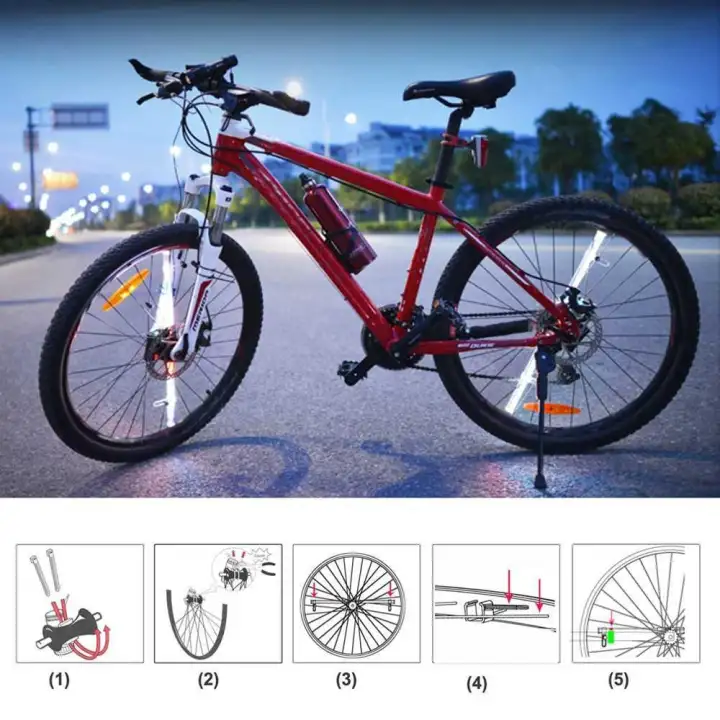 bicycle spoke lights