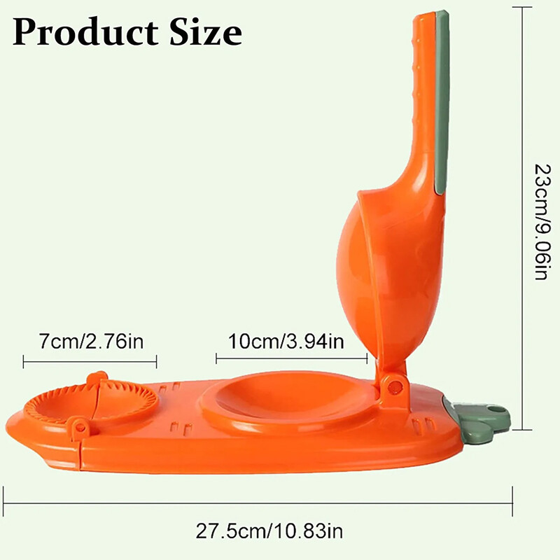 Konco Dụng Cụ Làm Bánh Bao 2 Trong 1 Dụng Cụ Ép Bột Dụng Cụ Làm Bánh Bao Khuôn Bọc Dụng Cụ Làm Da Bánh Bao Ép Empanada Phụ Kiện Nhà Bếp