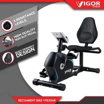 recumbent magnetic exercise bike