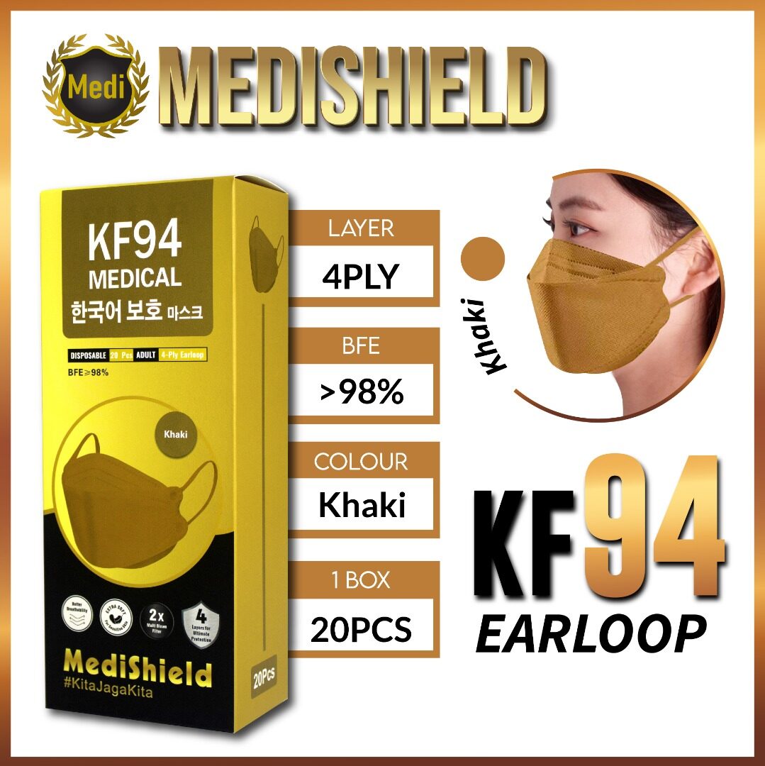 Multiplex KF94 Mask Medishield KF94 Mask Medical KF94 Face Mask Medical