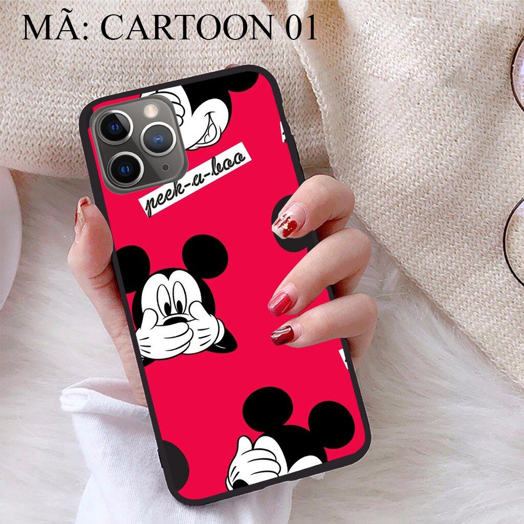 Ốp lưng iPhone 11 Pro viền dẻo TPU BST Hoạt Hình