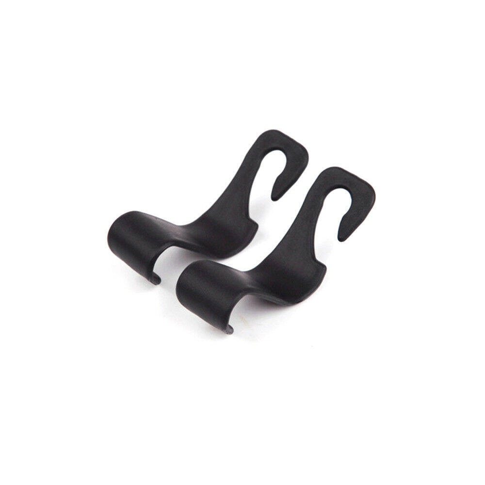 2PCS Car Multi-function Mobile Phone Bracket Hook Double Head Car Headrest Back Seat Hook Vehicle Organizer Holder