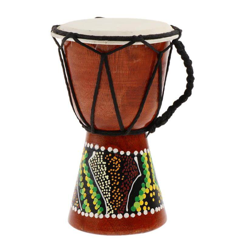 Trống Djembe Chuyên Nghiệp Châu Phi MagiDeal Bằng Gỗ Âm Thanh Tốt Nhạc Cụ