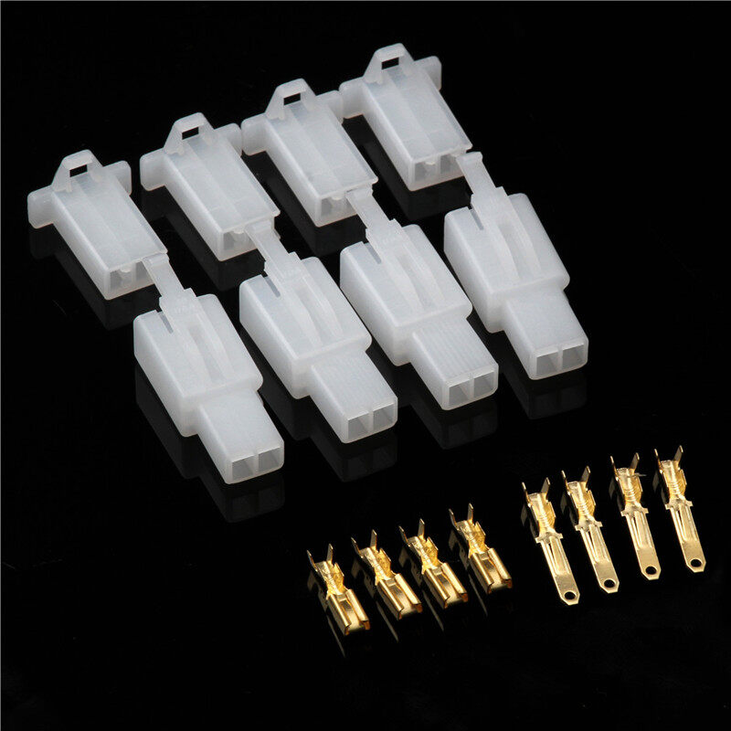60pcs 2.8mm đầu nối Dupont thiết lập cáp điện dây nối đầu pin nhà ở nam/nữ 2pin đầu nối dẫn điện Kit