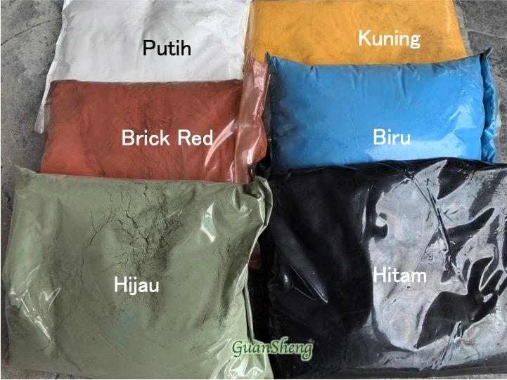 Simen Color Coloured Cement in bulk (Simen berwarna) 20-25kg | Lazada