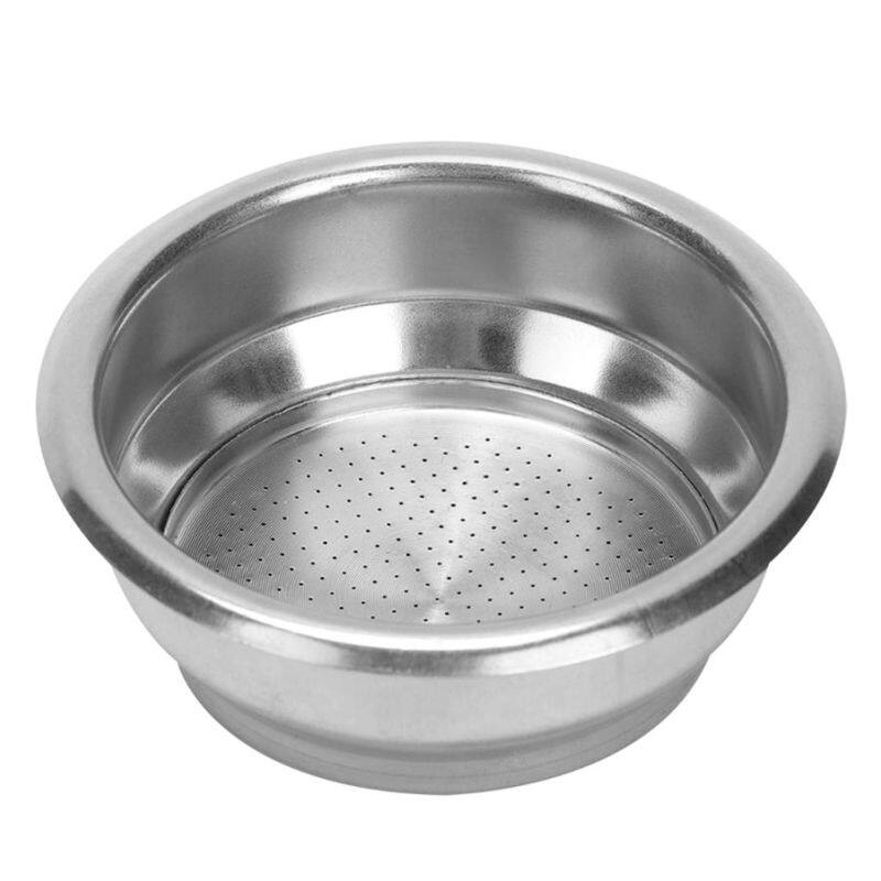 58mm Double Layers Single/Double Doses Filter Basket Semi-Automatic Coffee Machine Bottomless Handle Filter