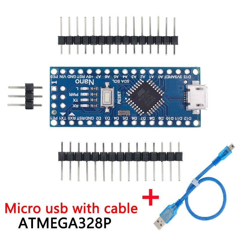 Mini / Type-C / Micro USB Nano 3.0 Với Bộ Nạp Khởi Động Bộ Điều Khiển Nano Tương Thích Cho Arduino CH340 Trình Điều Khiển USB 16Mhz ATMEGA328P
