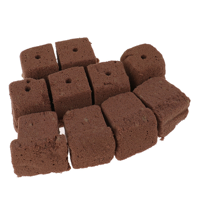 HONG 10Pcs rockwool hydroponics grow starter cubes
