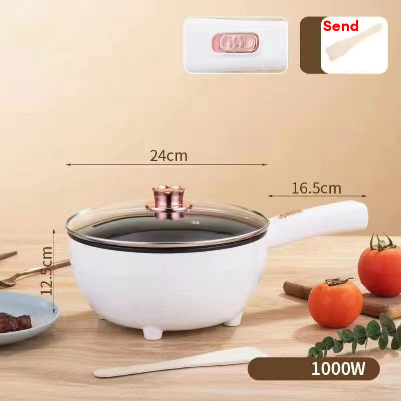 JIASHI Electric frying pan household multi-function integrated smart frying pan factory direct selling cooking dormitory electric pot hot pot electric cooking pot