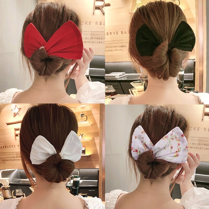Kẹp Tóc Xoắn Thần Kỳ Lười Biếng Kẹp Tóc Nơ