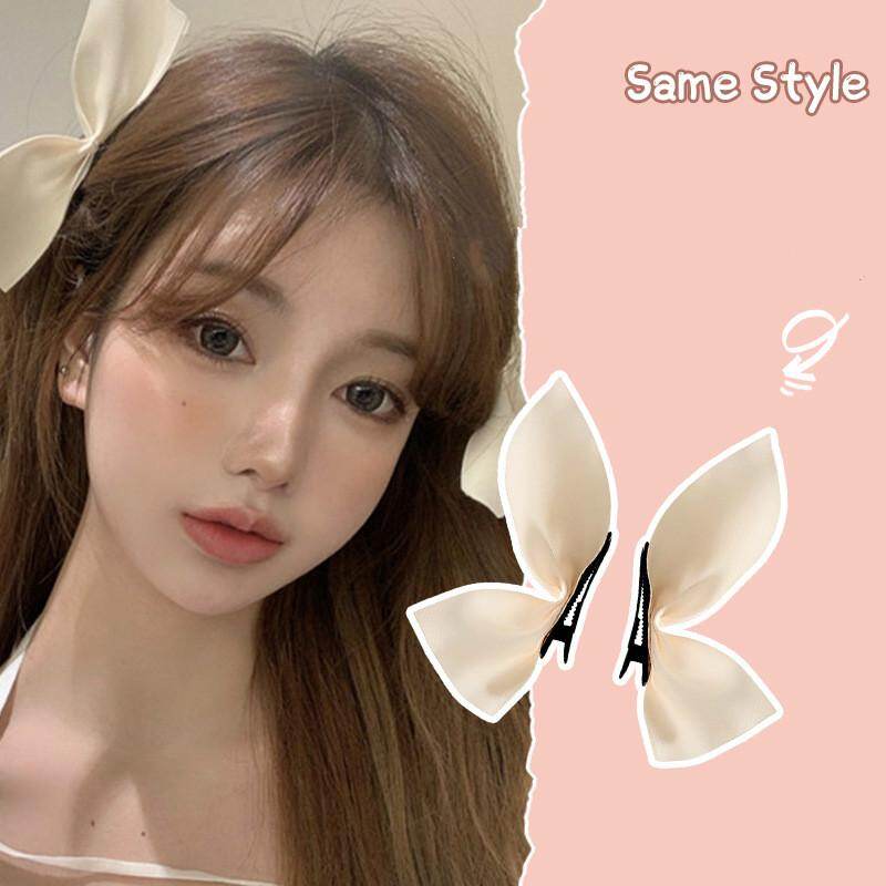 Jewelrydream Kẹp tóc đinh nơ phong cách Hàn Quốc-INTL