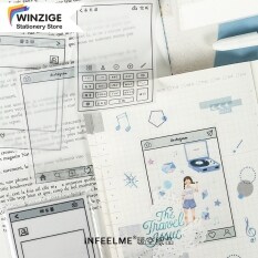 Winzige Bảng ghi nhớ gồm 30 tấm lập kế hoạch hàng ngày đáng yêu – INTL