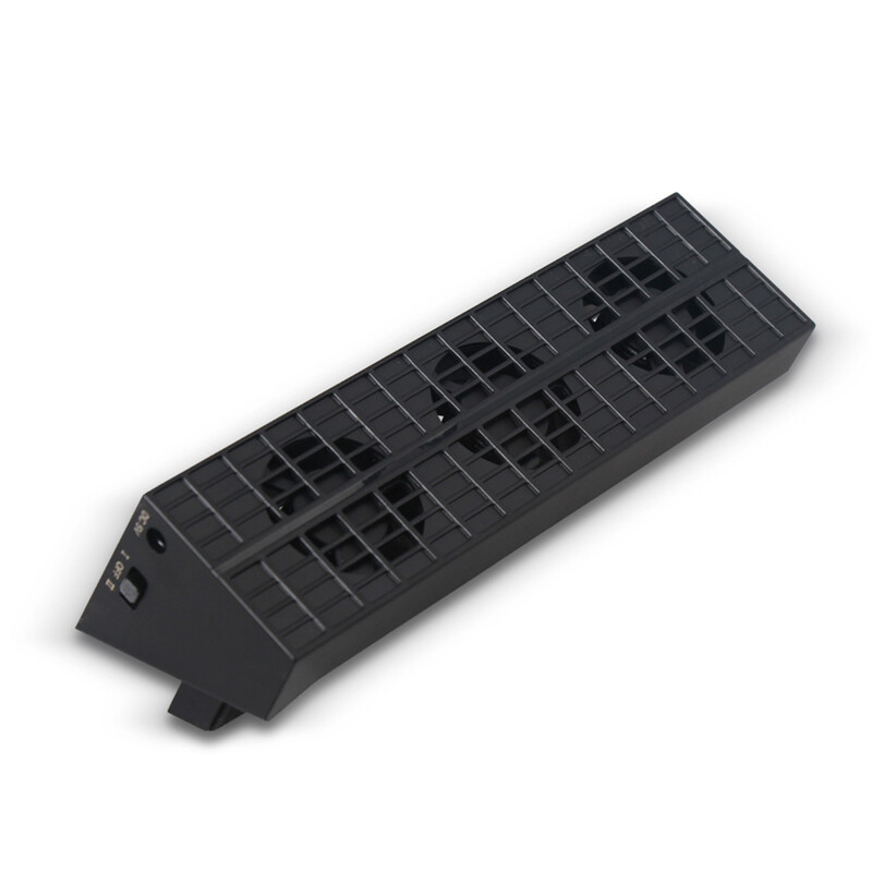 Cooling Fan Cooler Heat Exhauster Temperature Control For PS4 Slim Game Console