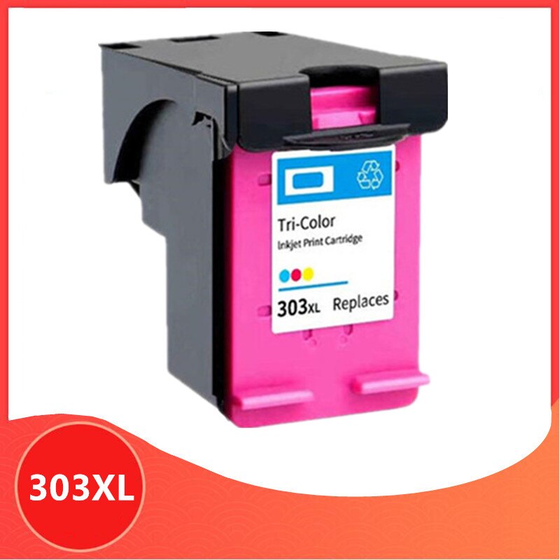 Color 303xl compatible ink cartridge for hp303 replacement for hp 303 xl envy photo 6220 6230 6232 6234 7130 7134 7830 printer
