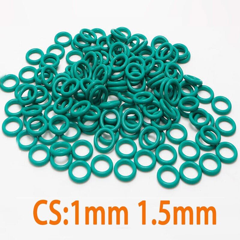 ;。, 20pcs fluororuer o-ring fkm sealing thickness cs 1/1.5mm od3/4/4.5/5/5.5/6/6.5-85mm o-ring seal gasket ring