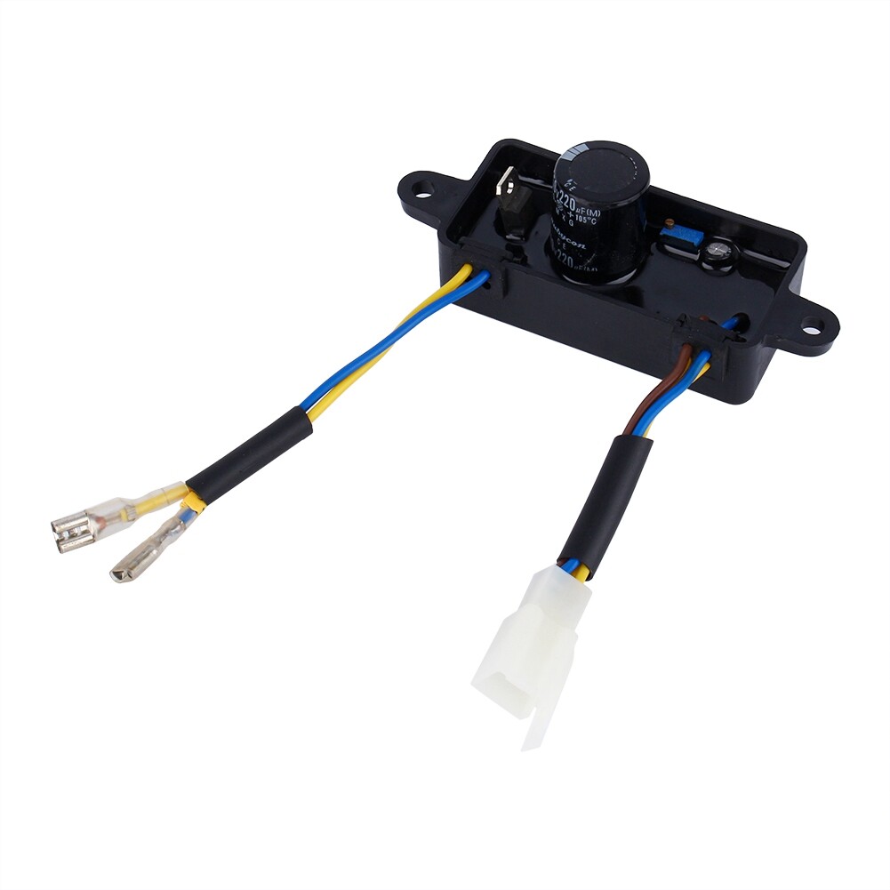 1pc Voltage Regulator Rectifier Single Phase AVR For 2KW-3KW Gasoline Generator