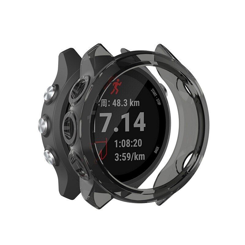 TPU Case Cover For Garmin 245 Watch case Protective Shell Frame For Garmin Forerunner245 / 245M Protector Sleeve Silicone Case