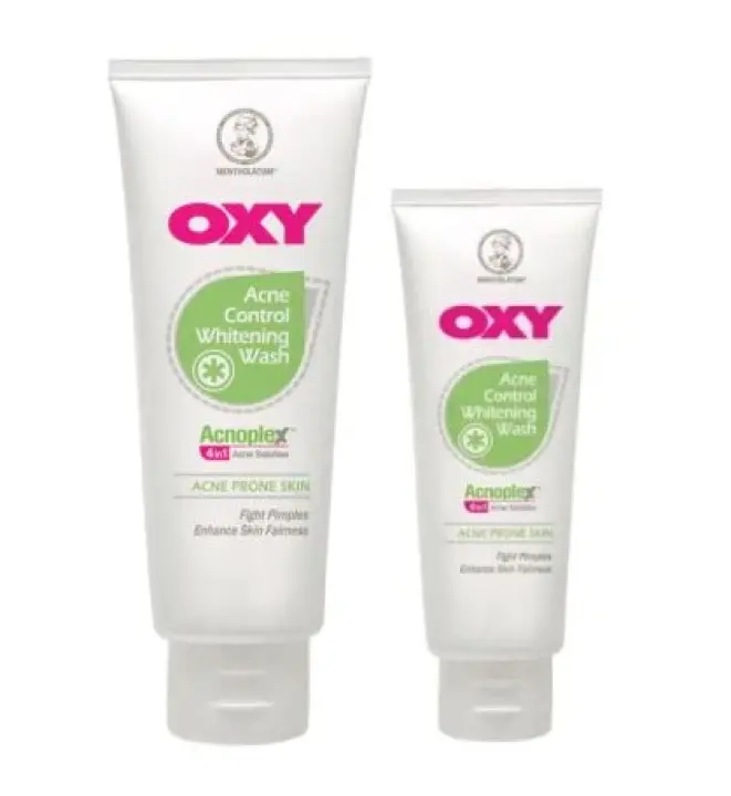oxy whitening face wash