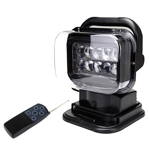 Wireless Remote Control Searchlight 50W 12&24V 7 Inch Up Down Left ...
