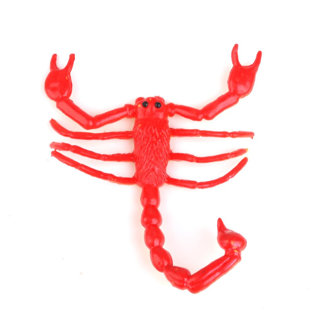 Dovewill 24pcs Plastic Vivid Insects Model Figure Toys Mantis Scorpion Bee Sets