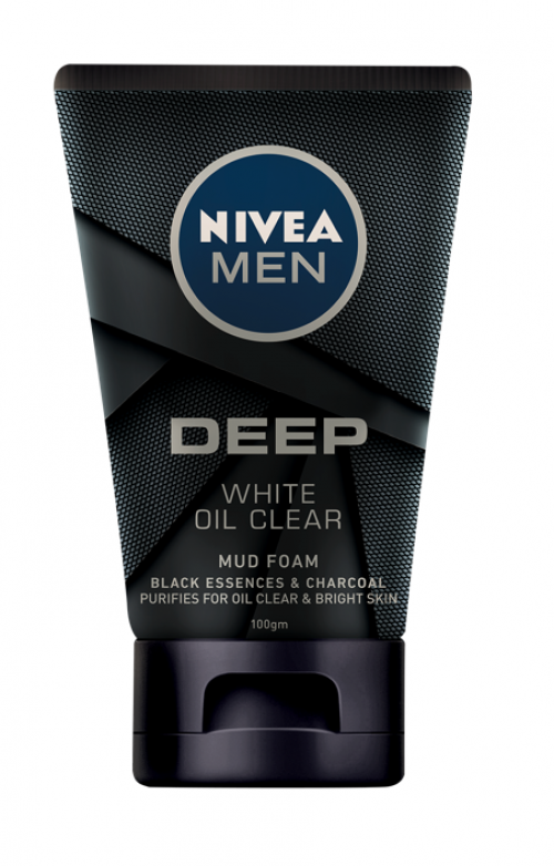 nivea men white oil clear scrub