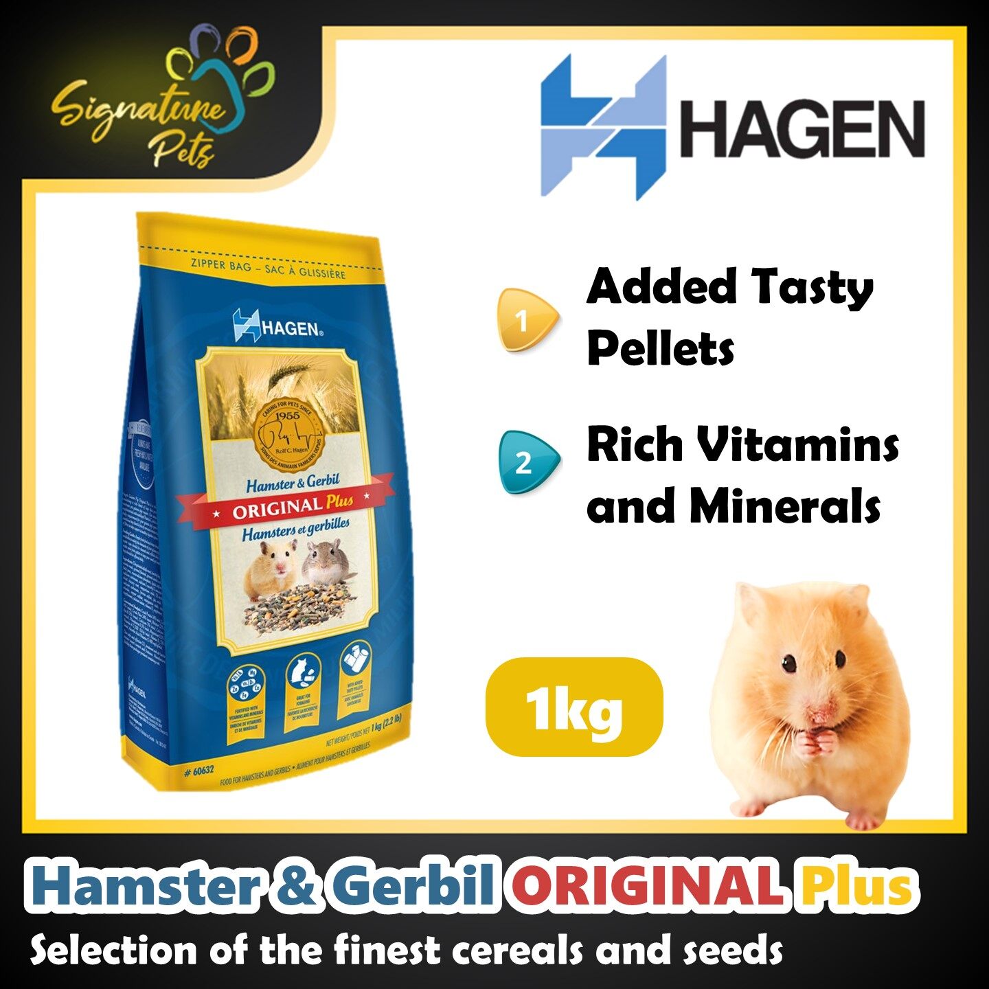 hagen hamster food