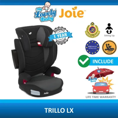 Joie Trillo LX Booster Car Seat - FREE Lifetime Warranty Crash Exchange Program - My Lovely Baby