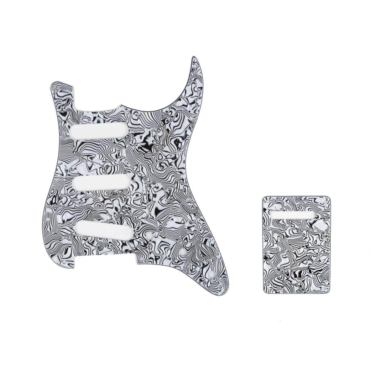 Musiclily Pro SSS 11 Schroefgaten Strat Pickguard Loaded