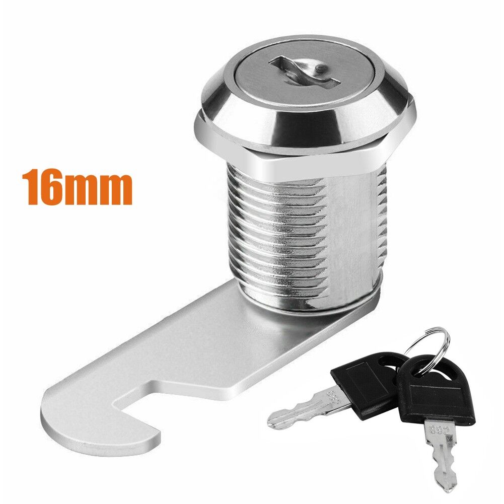Door lock for cabinet mailbox barrel drawer cupboard locker 16/20/25/30mm+2 key