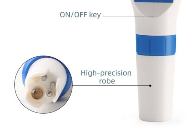 YIERYI High Precision Water Tester Probes 7 in 1 PH/EC/TDS/Salinity/S.G/ORP/Temperature Water Tester Probes for BLE-9909 and BLE-C600 Model Tester Probes