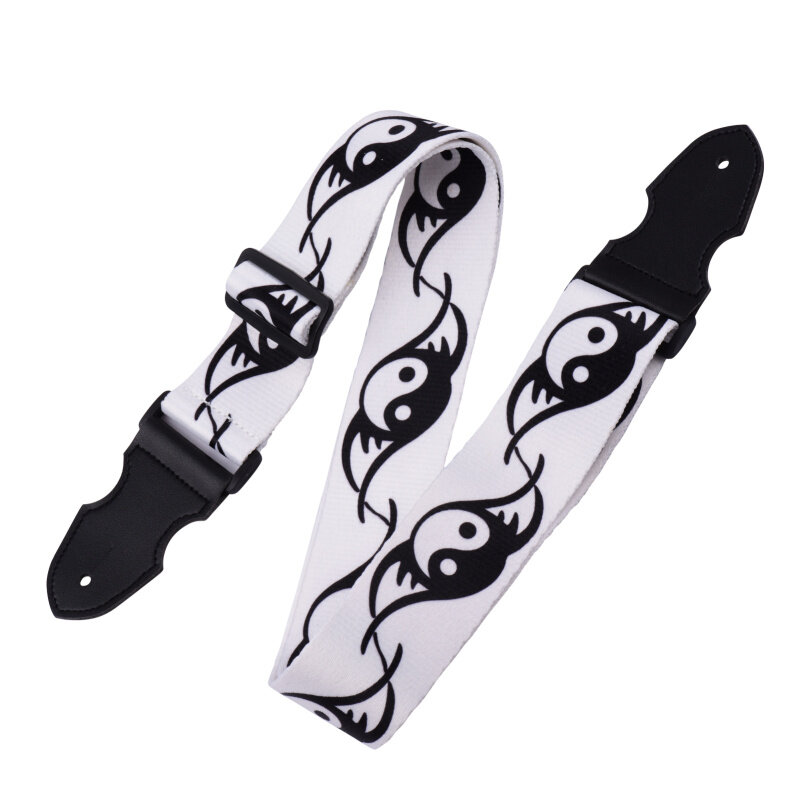 Guitar Strap Soft Polyester Shoulder Belt With Guitar Picks Lock Button Headstock Adaptor for Acoustic Guitars Electric Guitars Malaysia