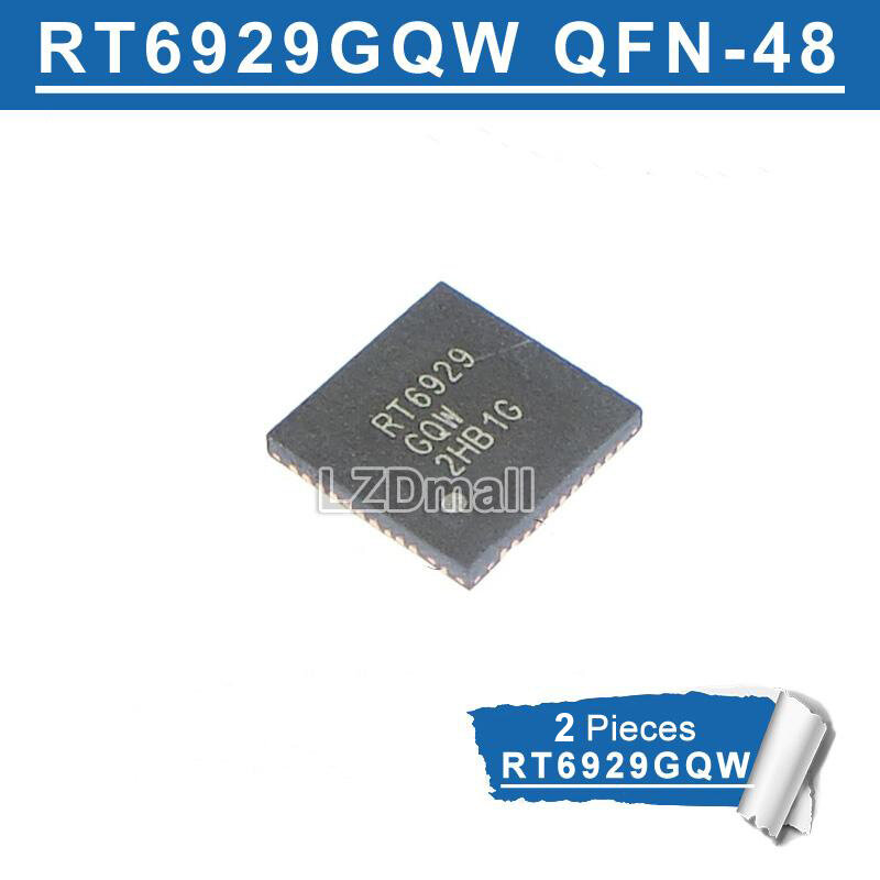 2pcs RT6929 RT6929GQW QFN-48 Chipset new original