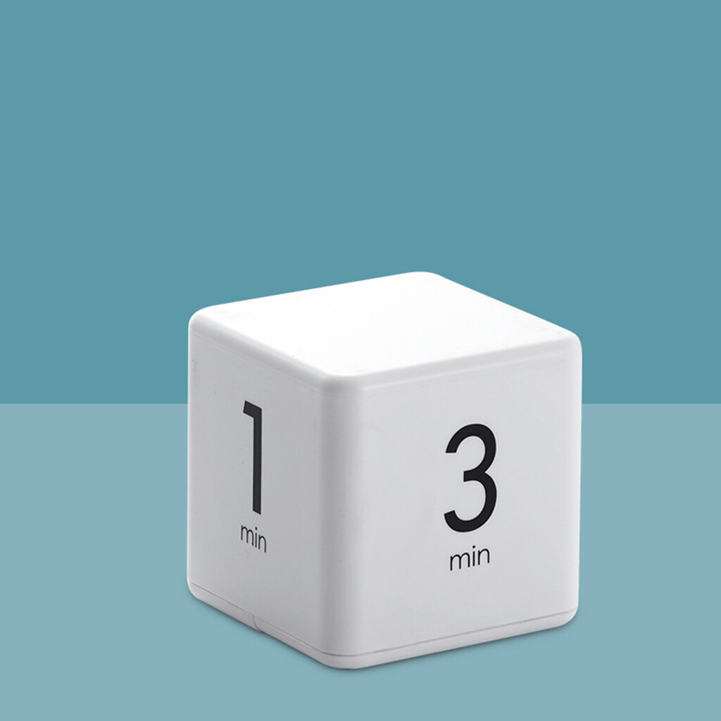 BlesiyaCube Timer Digital Timer Cooking Timer w/ LED Display