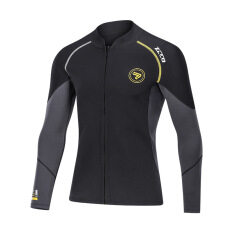 ZCCO Áo Khoác Lặn 1.5Mm Áo Khoác Neoprene Cho Nam Bộ Đồ Lặn Lướt Ván Diều Khóa Kéo Phía Trước