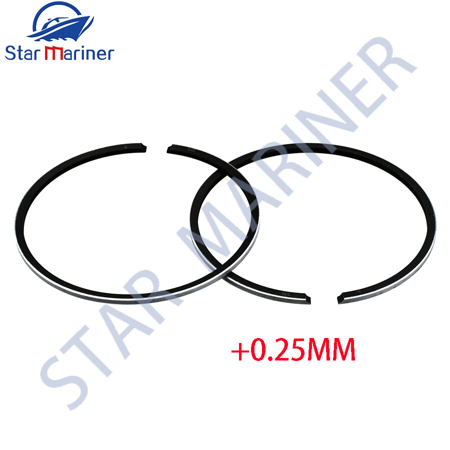682-11610-11 piston ring set for yamaha parsun powetec outboard motor 9.9hp 15hp 2t 682-11610 682-11610-01-00 boat engine parts