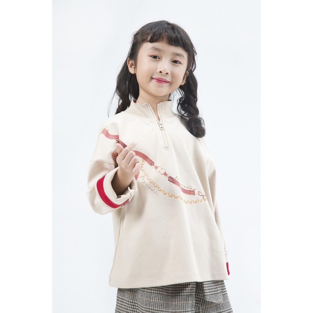 Áo thun bé gái IVY moda MS 58G0670