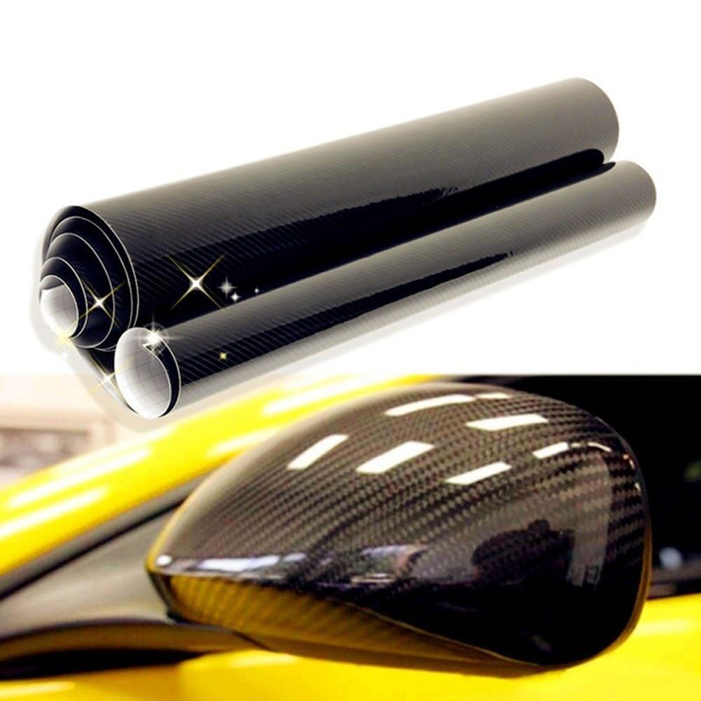 Miếng Dán Sợi Carbon 3D Phim CuộN Thân Xe Hơi Phim Bọc Vinyl Tự Làm Tạo Kiểu Xe Máy Đề Can Màu Nội Thất Ô Tô Trang Trí 30Cm X 127Cm