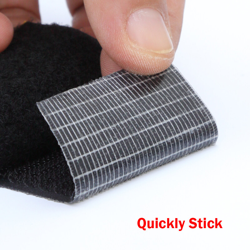 Heavy Duty Grid Tape Velcro Tape Quickly Stick Self-adhesive