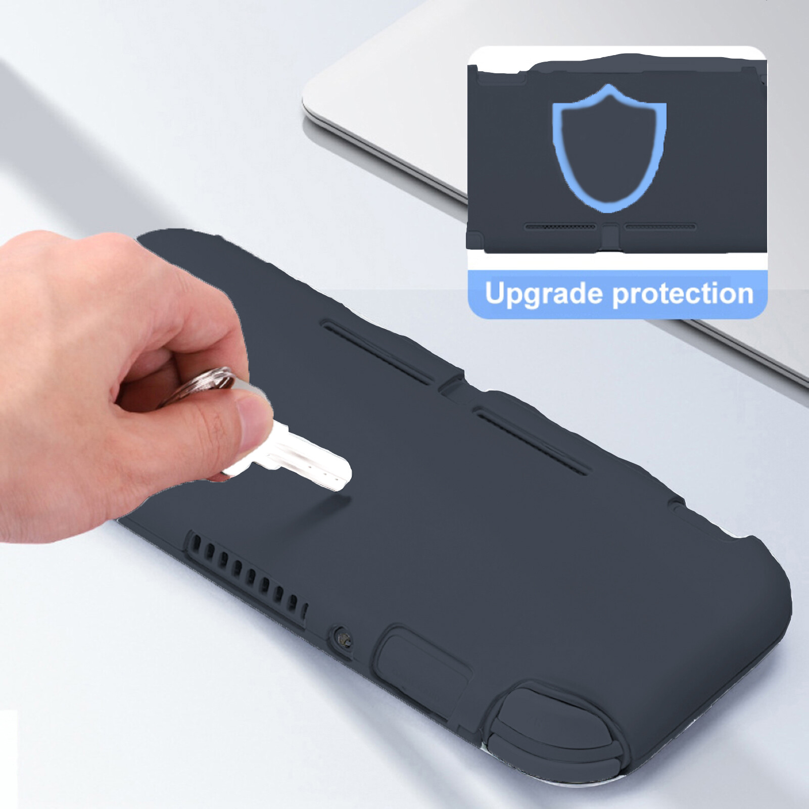 Soft Anti-Scratch Solid Color Gamepad Protective Cover for Nintendo Switch LiteSuitable For Switch Lite Protective Shell Frosted All-Inclusive Protective Cover Nsl Pure Color Soft Shell