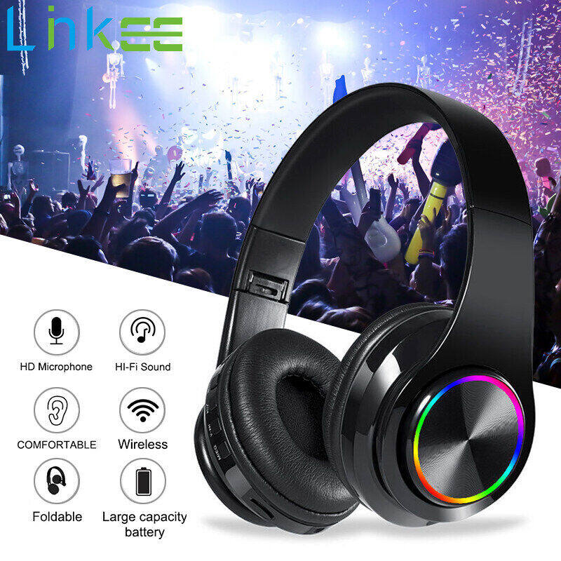 5 Màu Sắc Tai Nghe Không Dây Bluetooth Tai Nghe Tai Nghe Bluetooth Tai Nghe Có Thể Gập Lại Có Thể Điều Chỉnh Tai Nghe Tai Nghe MIC Cho Android IOS PC Đài Phát Thanh Earbud