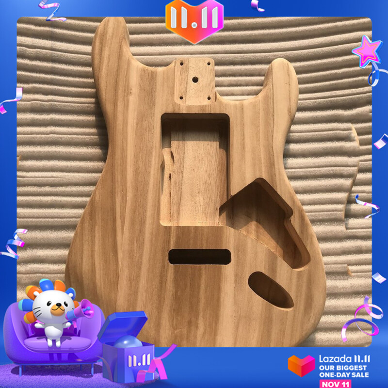 ERA Unfinished DIY Guitar Body Maple Body For Fender ST Style Guitar Malaysia