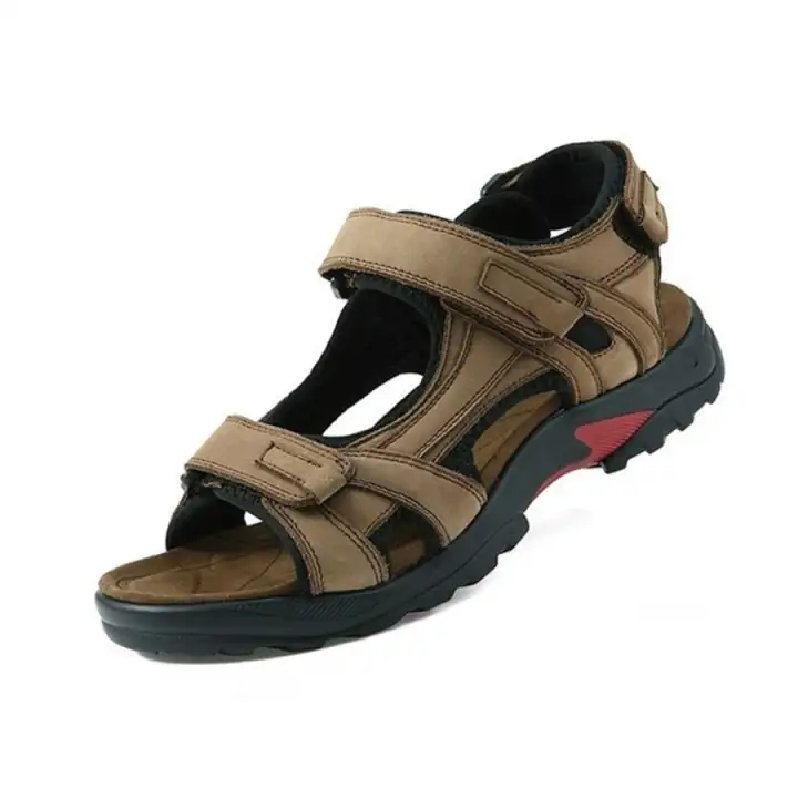 Top Quality Sports Sandal Men Sandals Summer Genuine Leather Outdoor Shoes Plus Size 38 48 Lazada - Top Quality Leather Sandals Top Quality Sports Sandal Men Sandals Summer Genuine Leather Outdoor Shoes Plus Size 38 48 Lazada - Top Quality Leather Sandals