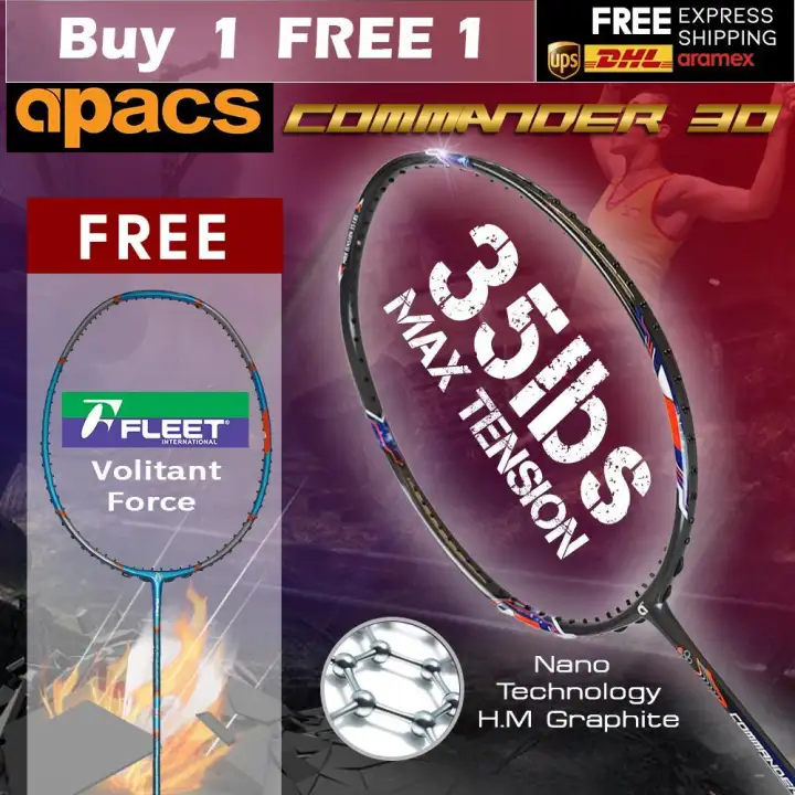 35 lbs badminton racket