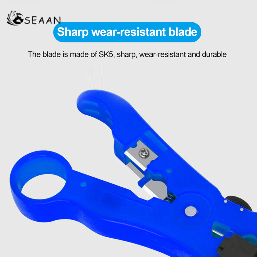 Multi-Functional Electric Stripping Pliers Tools Coaxial Cable Wire Pliers Cutter Striper For UTP/STP RG59 RG6 RG7 RG11