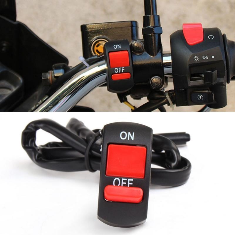 Xe Máy Thiết bị chuyển mạch kết nối nút đèn pha LED chuyển đổi bệ cần điều khiển xe máy Phụ kiện điện